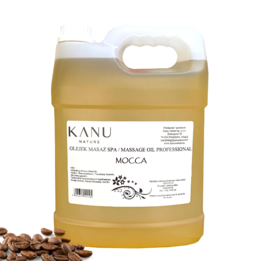 Masážny olej Mocca 5l